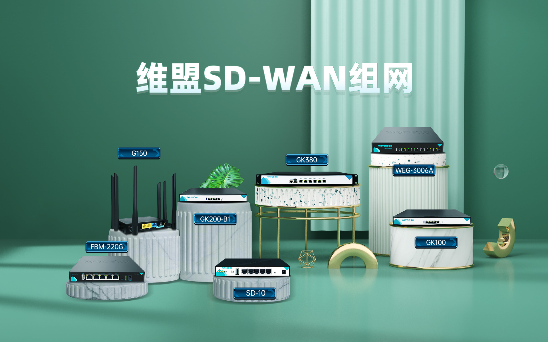 维盟SD-WAN异地组网：构建高效、智能的企业网络