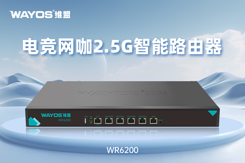 WR6200电竞网咖2.5G智能路由器